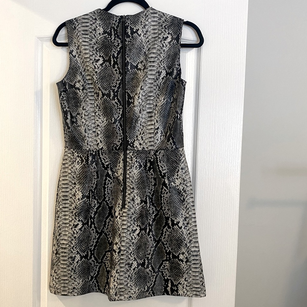 French Connection Snake Print Sleeveless MiniDress - Picture 2 of 16